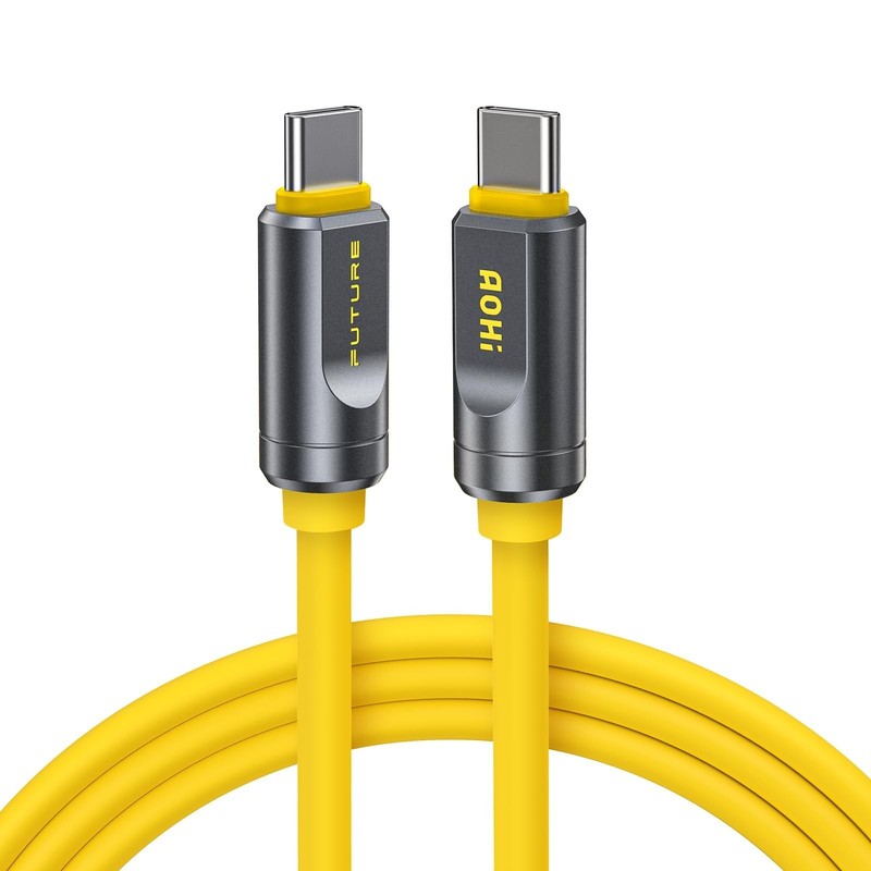 USB4 2.0 Cable 6.6ft, 240W PD3.1 Fast Charging, 80Gbps Data Transfer, Dual 8K Di gallery