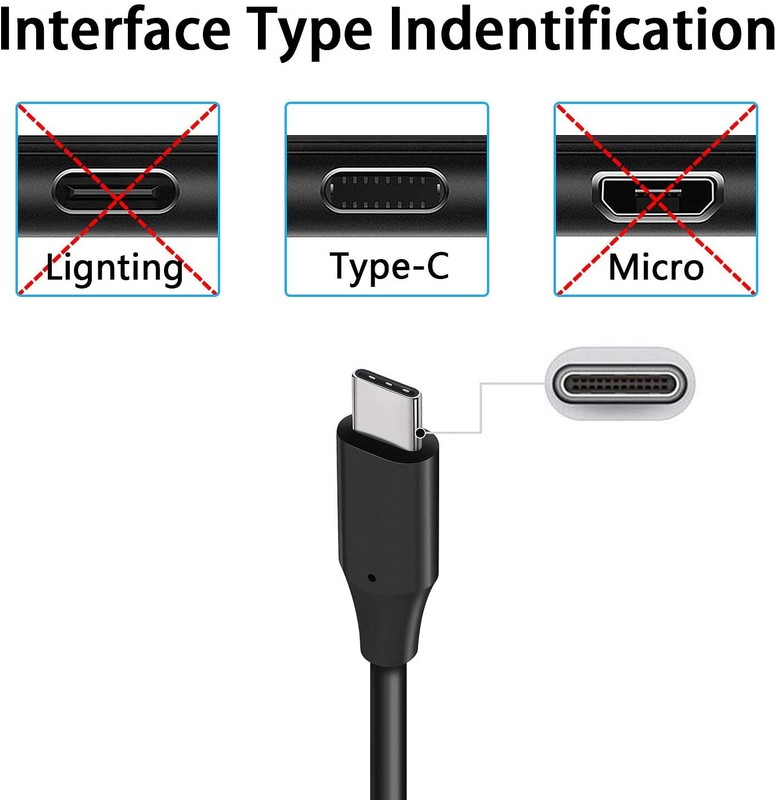 For Galaxy S20/S21/S23/S24/FE - 10ft Long USB-C Cable PD Fast Charger Cord gallery