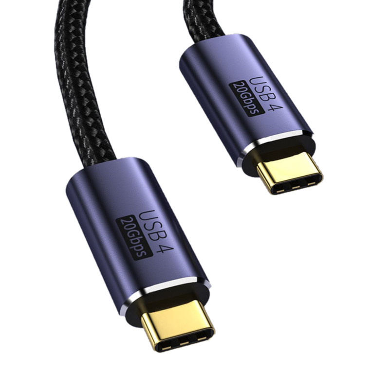 USB 4.0 Type-C TO USB C 5A 100W Power Fast Charging Quick charger Cable 20Gbps