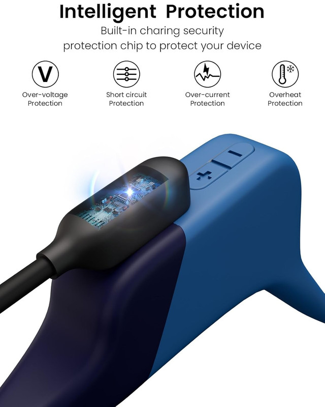 𝟐𝐏𝐚𝐜𝐤 for Shokz Charging Cable USB Magnetic Charger for Aftershokz Aeropex gallery