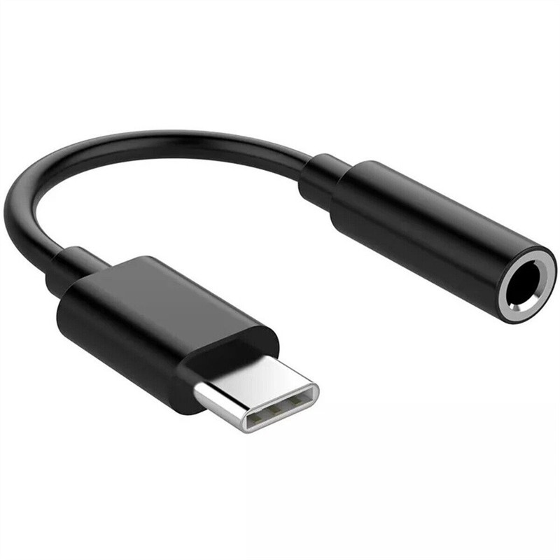 USB-C Type C Adapter Port to 3.5MM Aux Audio Jack Earphone Headphone Cable USB gallery