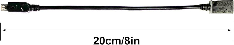 Micro USB to Mini USB Adapter Cable 8In, Micro USB Male to Mini USB Female Exten gallery