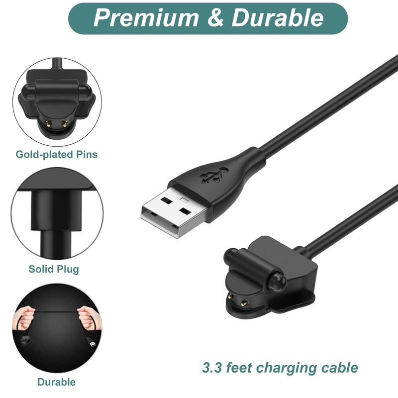 Charging Cable for Ray-Ban Meta Gen 2&1 Smart Glasses (Wayfarer/Skyler) gallery