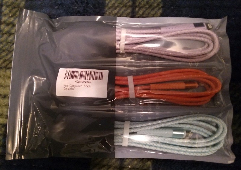 3-PACK Fast Charger Cable Type 6 ft USB C Cord to For iPhone
