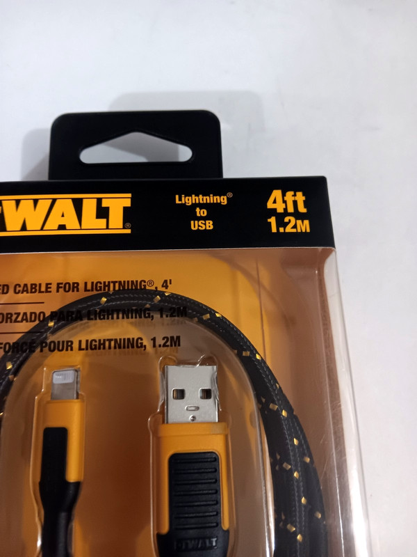 DeWalt DXMA1311359 For iPhone iPad & iPod Lighting Built w/ Kelvar New gallery