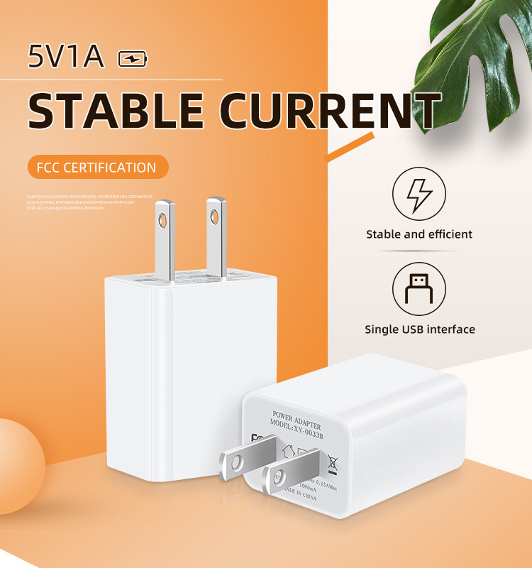 5W USB Power Adapter AC Home Wall Charger Cable USB Cord For iPhone 5 6 7 8 X XR gallery