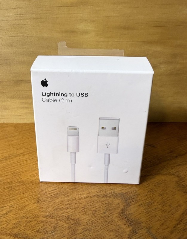 Apple - Lightning to USB Cable (2m) GENUINE (new, sealed) - FREE SHIP gallery