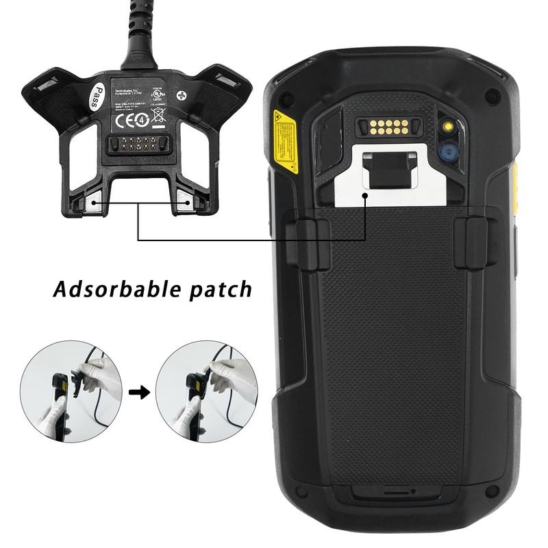 USB Charger Cable With Adapter For Zebra Symbol TC70 Barcode Scanner 20cm gallery