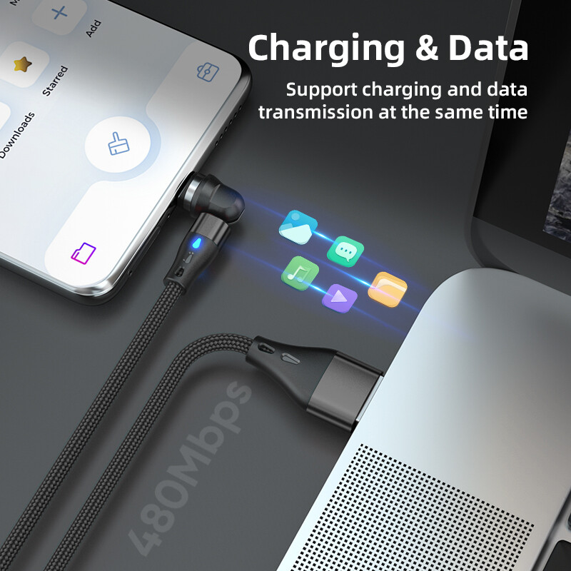 USB C Type C Magnetic Fast Charger Adapter Cable Cord For iPhone 16 15 Samsung gallery