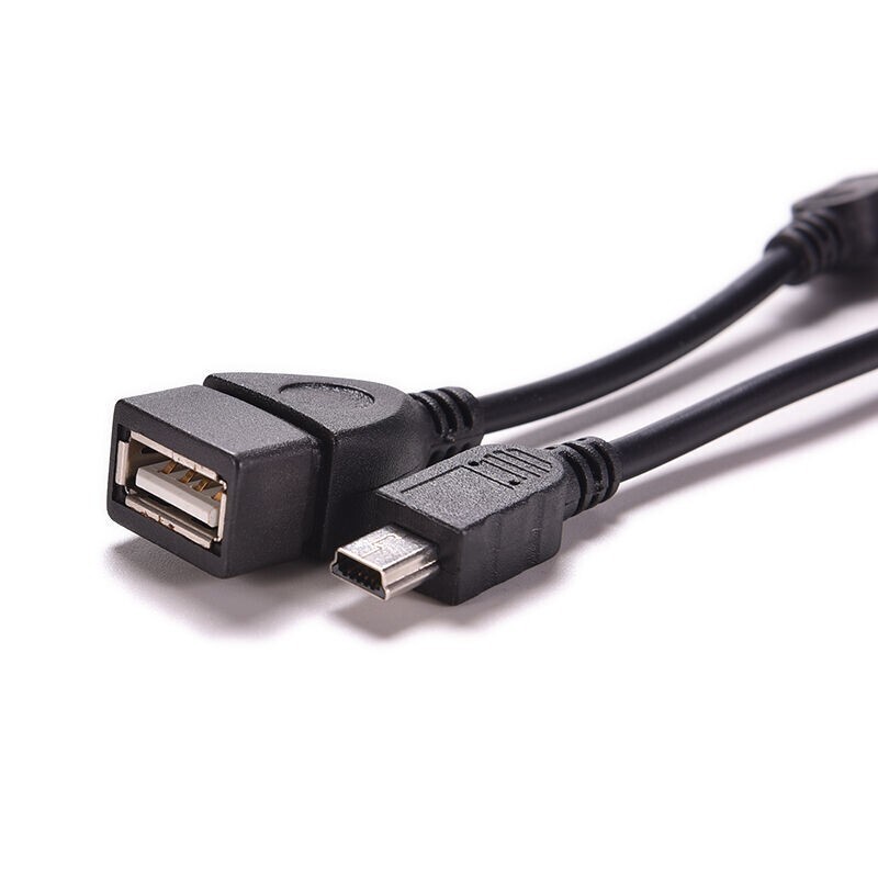 USB 2.0 Mini 5P Type B Cable Male Host to USB Female OTG Adapter Android Tablet gallery