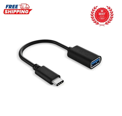 USB-C 3.1 Type C Male to USB 3.0 Type A Female OTG Adapter Converter Cable Cord
