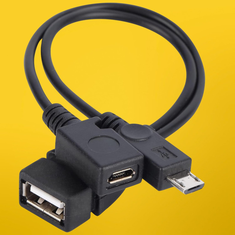 [2 Pack] OTG Cable Adapter, 2-1 USB Cable for Firesticks 4K/4K Max/Cube/Lite/2Nd gallery