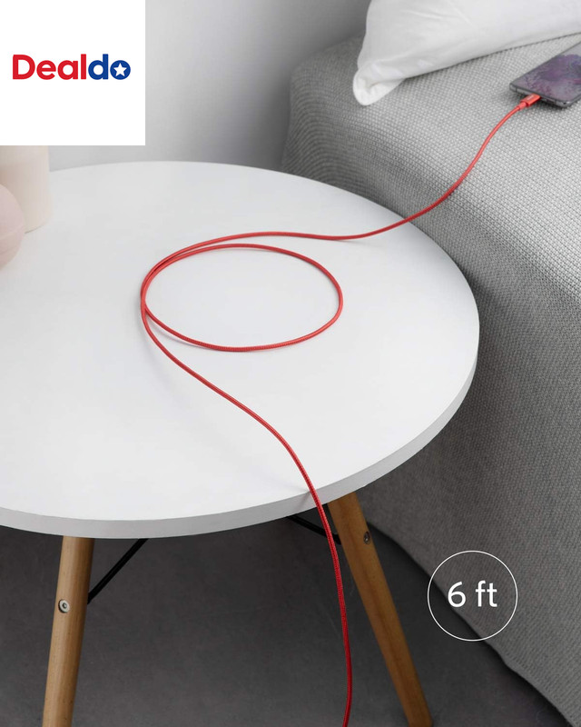 USB C to USB C Cable, Type-C 60W Fast Charging Cable (6 FT, 2Pack) for Iphone 17 gallery