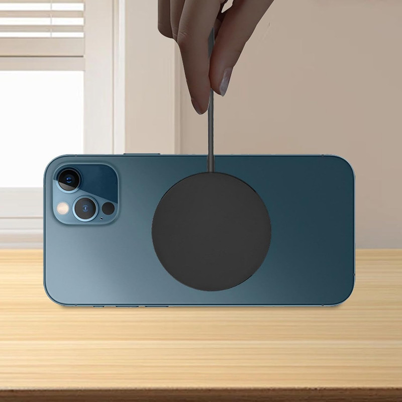 15W Magnetic Fast Wireless Charger Pad For SamsungS24 Ultra iPhone 16 14 Pro LOT gallery