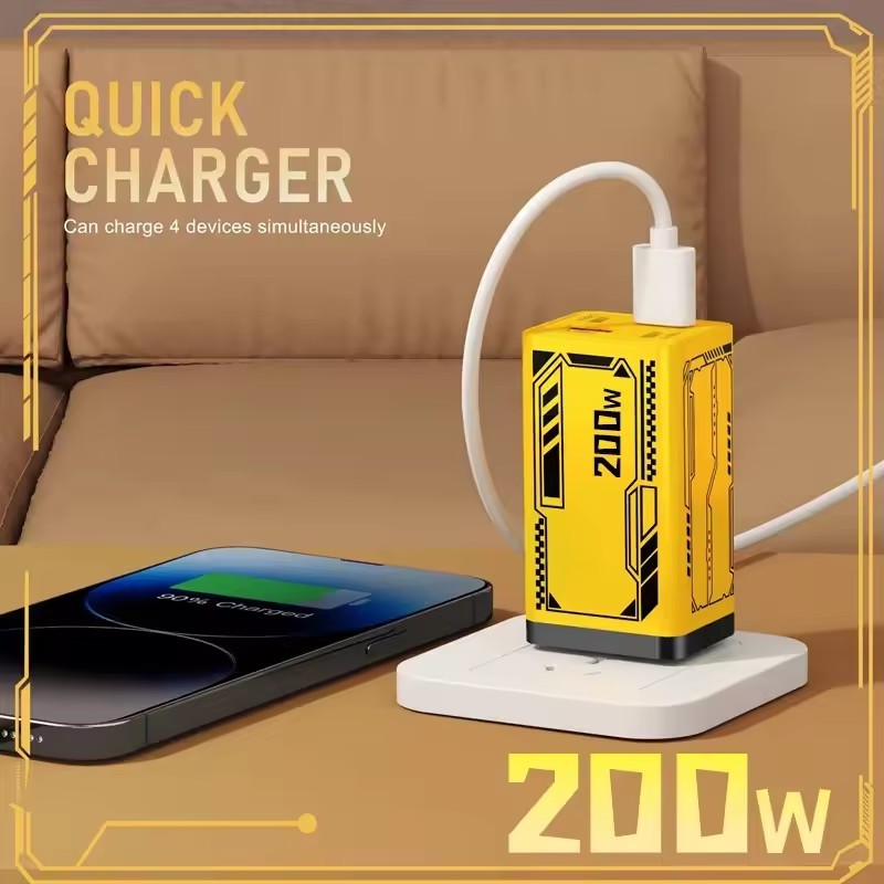 200W Type C USB-C Fast Wall Charger For Google Pixel 10 9 Pro XL 8 7Pro 6 5 4 XL gallery