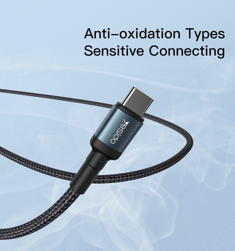 CA79 2M Type-C to Type-C PD 60W Fast Charging Cable 20V 3A for Phone Laptop gallery