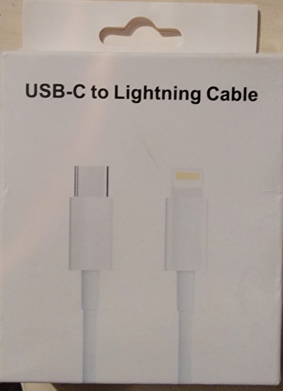USB Cable New Never Used In Box