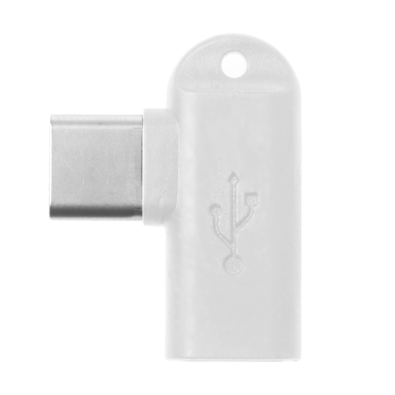 Professional 90 Degree Micro USB Female to Type C Male Adapter