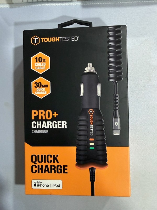 ToughTested Pro+ Charger Quick Charge (iPhone) (TT-PCT-IP5)