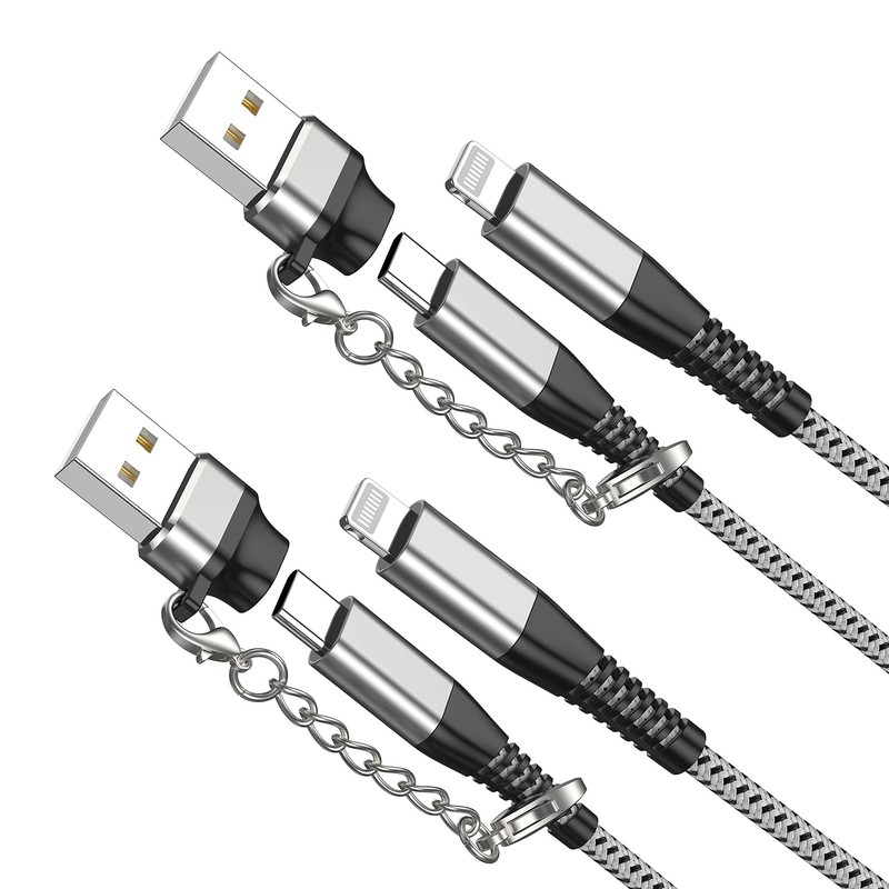 Apple MFI Certified 2Pack iPhone 14/13 Fast Charger USB Type C to Lightning C…