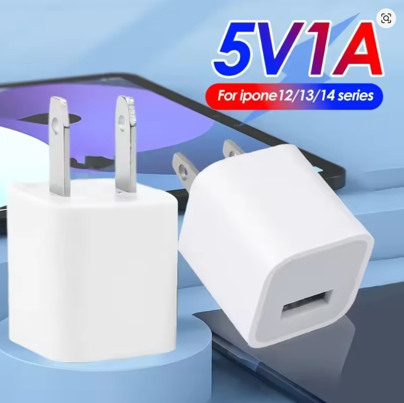 Genuine 5W USB Travel Power Adapter Cube Charger For iPhonee iPadd gallery