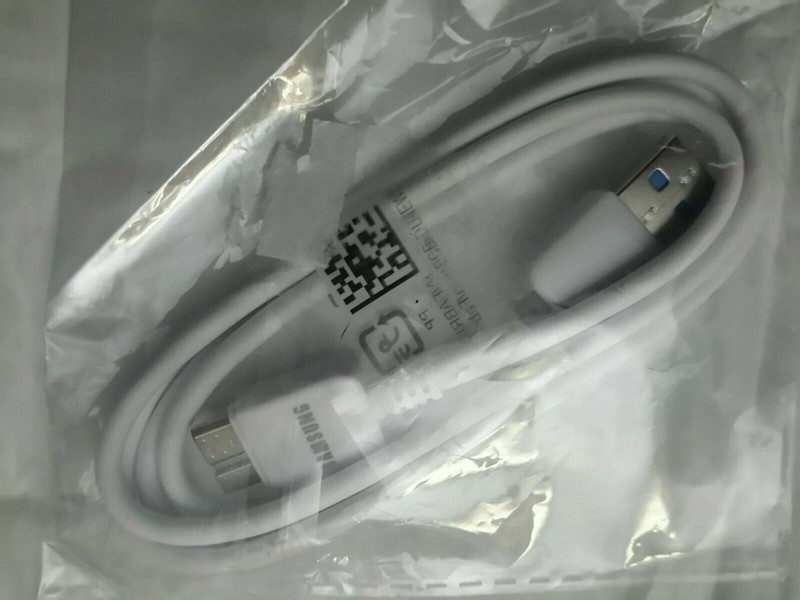 New Original OEM Samsung Galaxy Note3 S5 USB 3.0 Data Sync Cable Charger White gallery