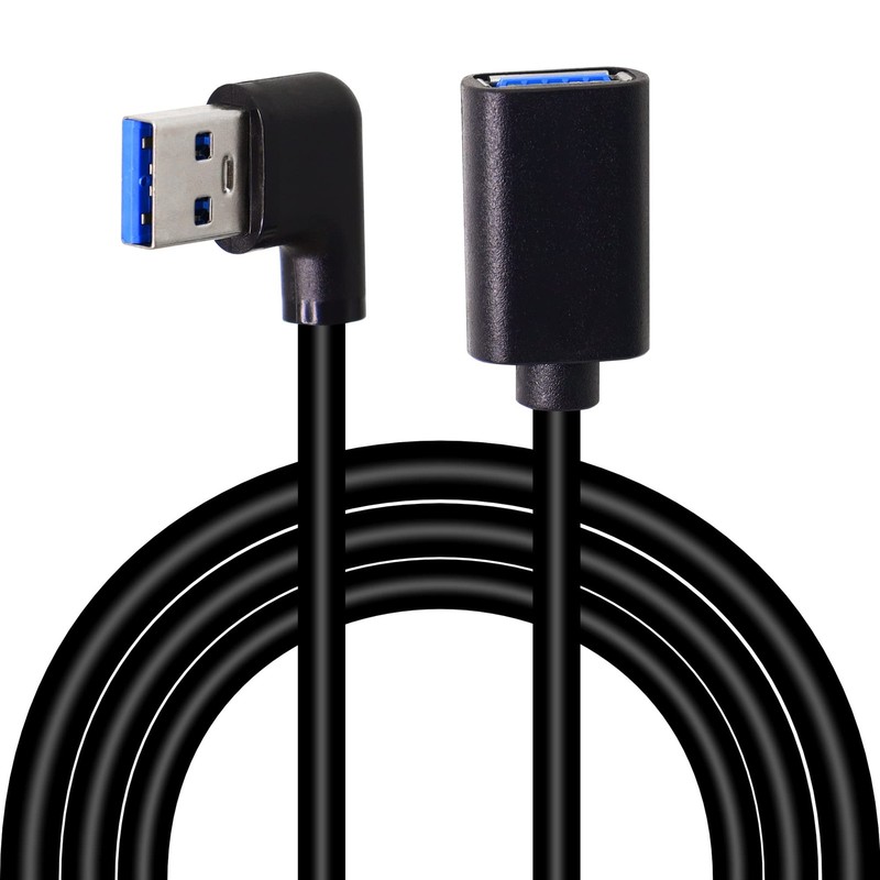 Right Left Angle USB 3.0 Extension Cable,Superspeed 90 Degree USB3.0 a Male to F