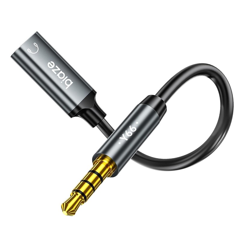 USB C Female to 3.5mm Male Audio Adapter – Seamless Analog Connection gallery