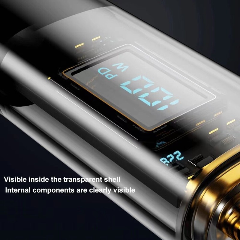 PD 100W 5A USB-C Digital Display Cable For Phone Macbook Type C Fast Charging gallery