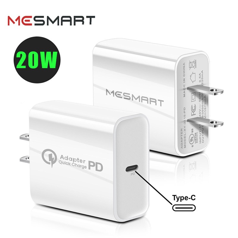 For Samsung Galaxy S25 Ultra 20W Fast Charger Block USB TypeC Wall Power Adapter