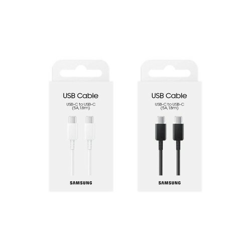 Original Samsung USB-C to USB-C Cable 1.8m 5.9ft max 5A 45W 56g Type C EP-DX510 gallery