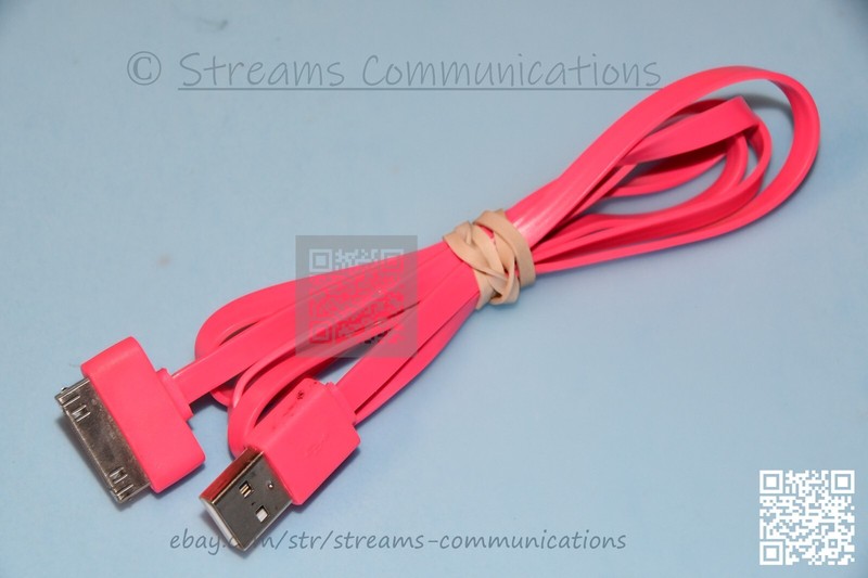 3FT 30-Pin USB Charging Data Cable for iPad 1/2/3 iPod Nano 1–6