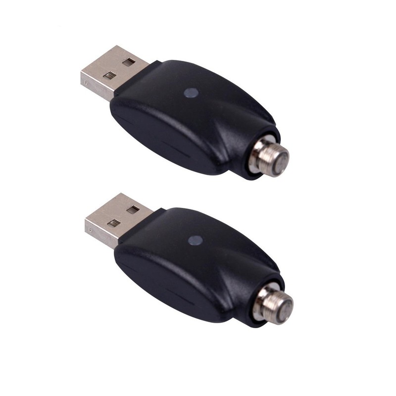 (2 Pack) Male USB Thread Charger Battery Overcharge Protection Screw Pen NEW