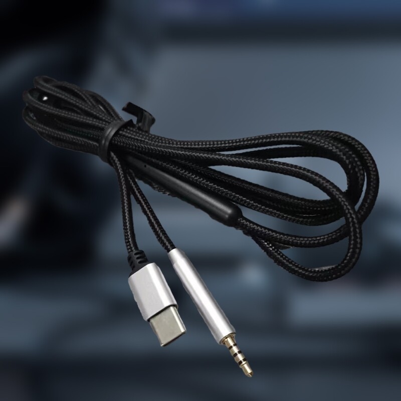 USB C to 2.5mm Male Cable for QC25/QC35/QC35II/QC45/NC700/Y40/Y45/Y50 Headset gallery