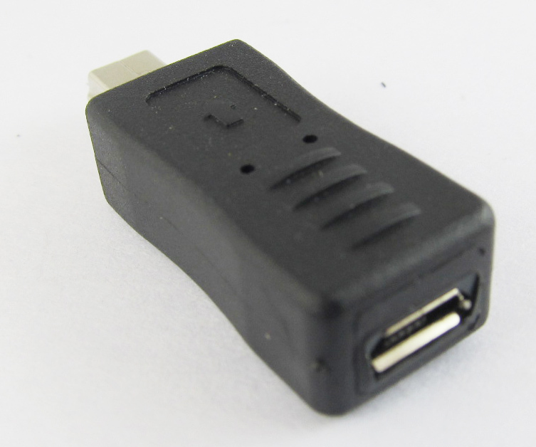100x Mini 5pin A Male To Micro 5pin Female Jack USB Adapter Converter Connector gallery