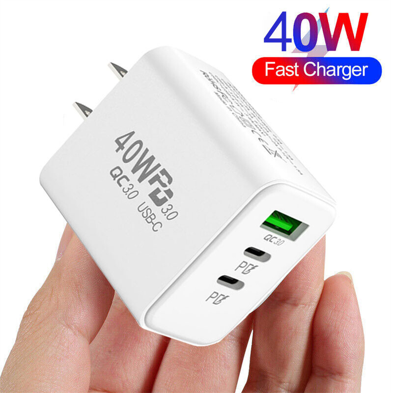 40W PD USB C Wall Charger Power Adapter For iPhone 16 15 Pro Max 15 Plus 15 Pro gallery