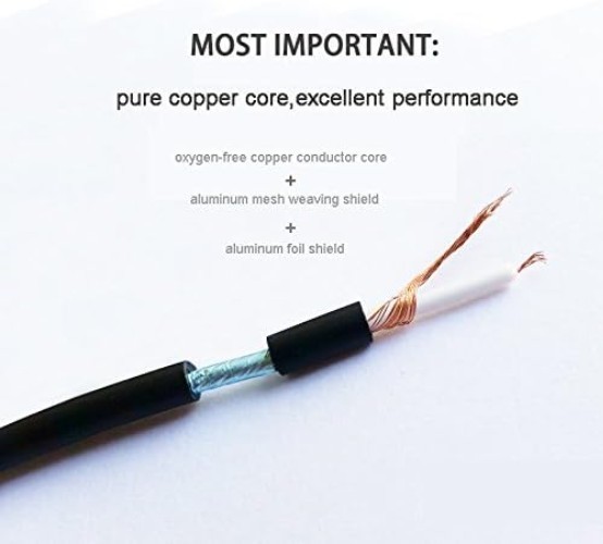 Braided 3M RCA Audio/Video Cable - Male to Male with Yellow Boot for Easy Setup gallery