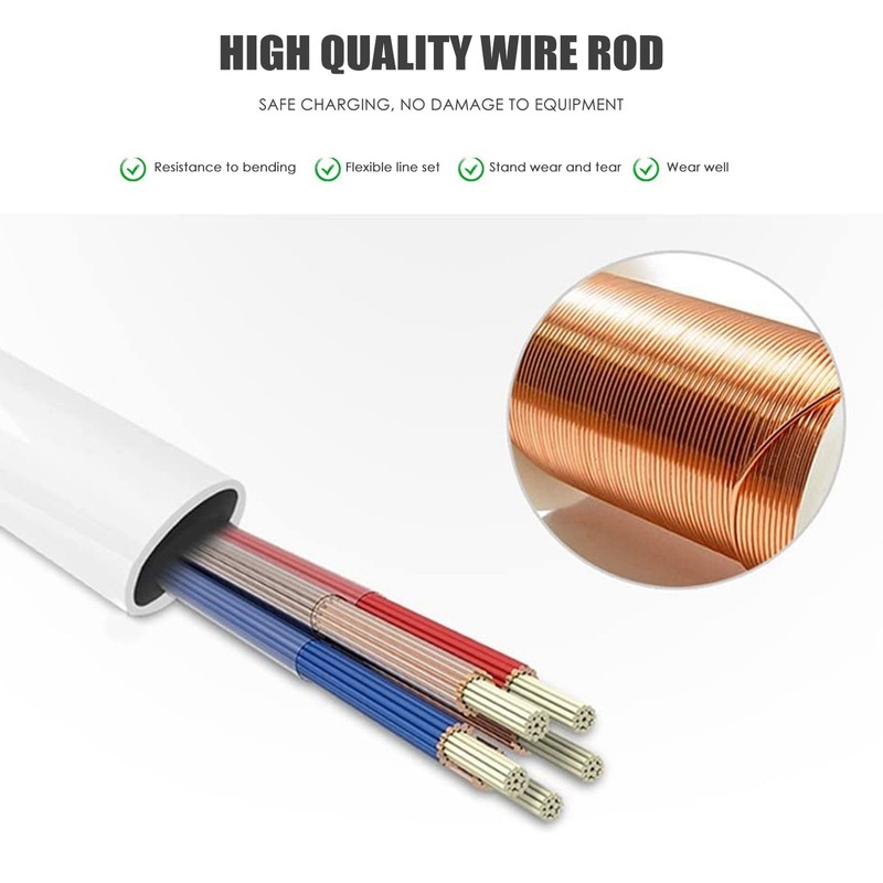 3.5mm Plug Audio AUX to USB 2.0 Plug Adapter Charging Cable 1M White P5U44072 gallery