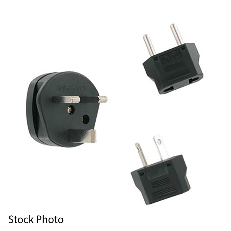 PCD World Charger Travel 3-in-1 Adapter Plug Kit – EUR, UK, AUS PAK-8990