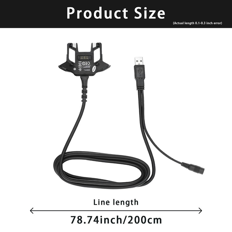 USB Charger Cable with Adapter for Zebra Symbol TC70 TC75 PDA Handheld Computer gallery