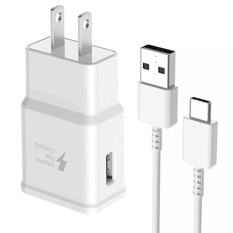 Universal Fast Wall Charger + 3FT USB Type C Cable Cord For Samsung S20 S21 S22