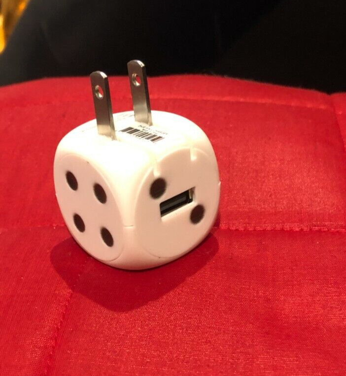 15 Dice USB Wall / Home Charger PLUG FOLDS FOR TRAVELE gallery