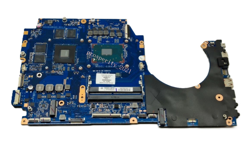 For HP 17-AN w/I7-7700HQ CPU GTX1050 4GB Motherboard DAG3BAMBAF0 929518-601 Test