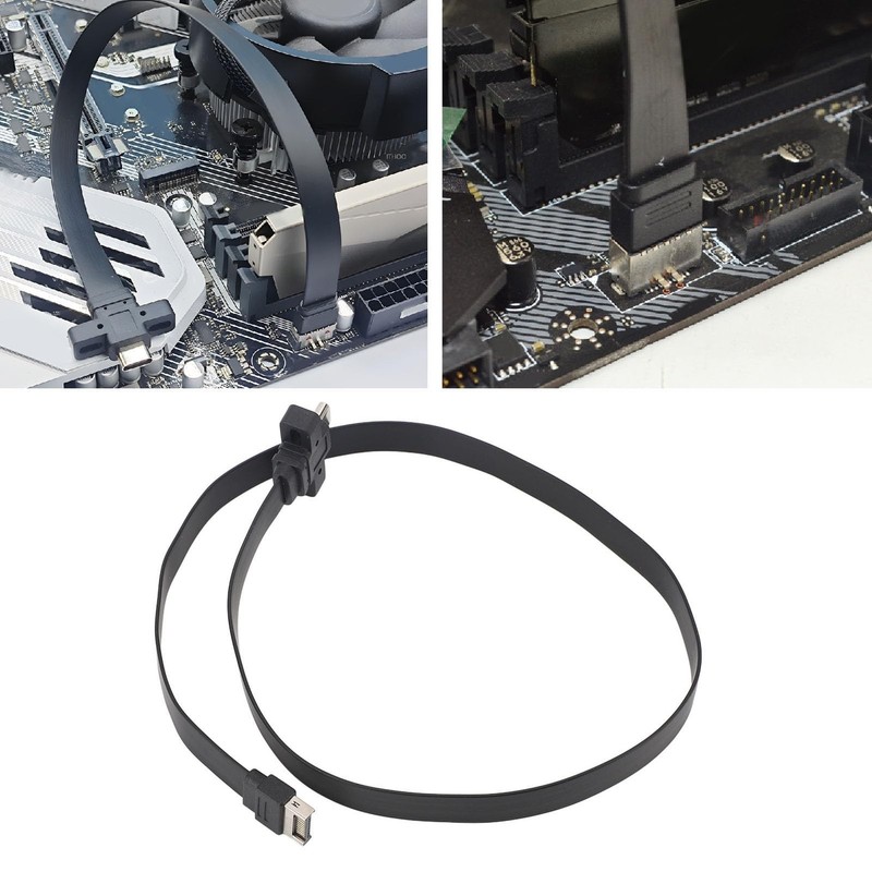 20Gbps USB 3.2 Gen 2x2 Type E To Type C Cable Front Panel Adapter Cord 0.5M gallery