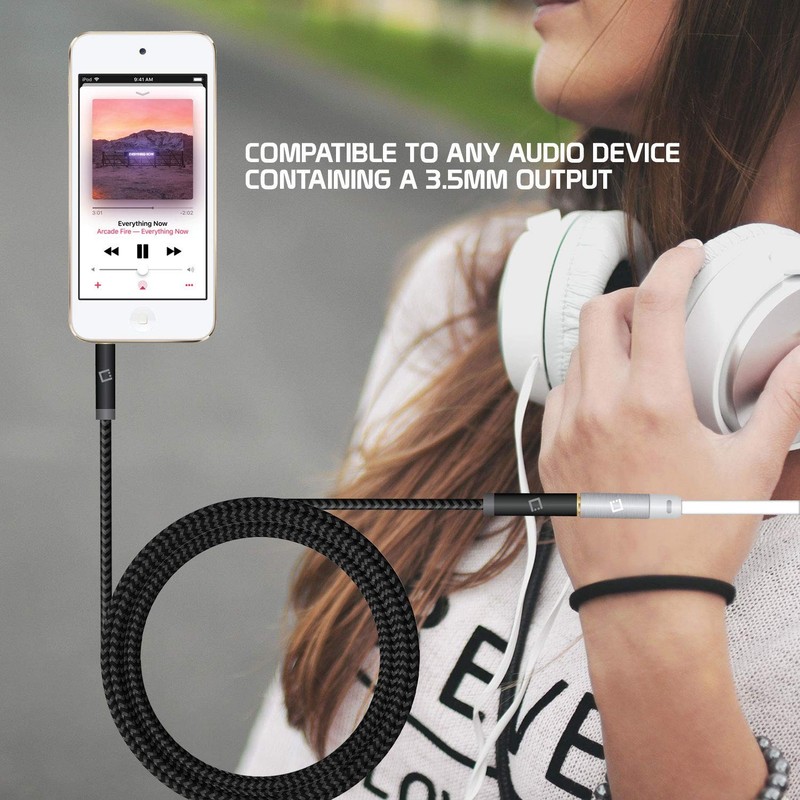 Cellet 3.5mm Stereo Audio Aux Cable for Stereo, iPods, MP3, Audio Player 6-Fe... gallery