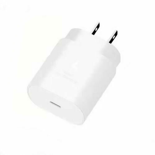 25W Type C USB-C Cable Super Fast Wall PD Charger For Samsung Galaxy S20 S21 S22
