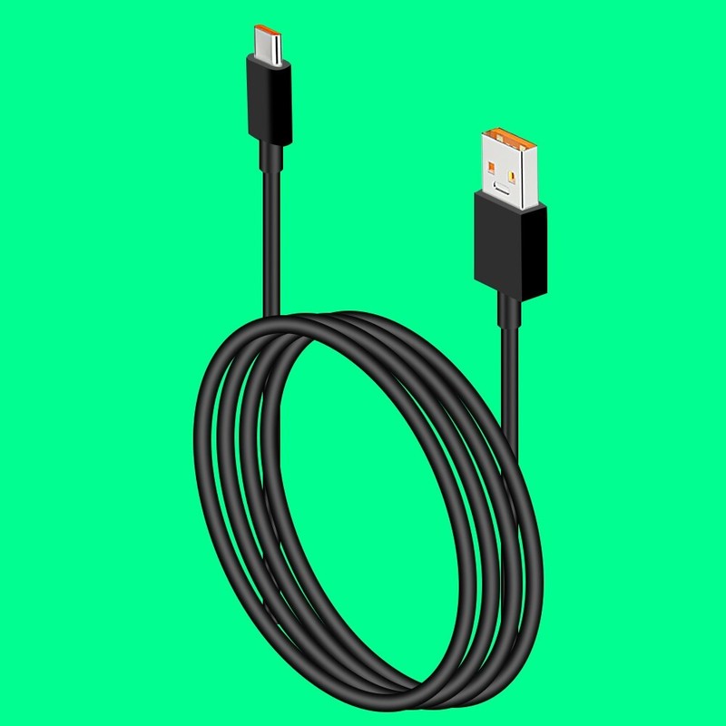 Long Lifespan Upgraded Standard 120W/6A Type-C Cable 6ft for OnePlus Nord N20 5G