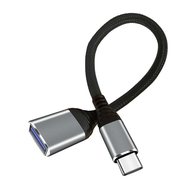 2X USB C Type C Male to USB Type A Female OTG Adapter Converter Cable Cord Kit gallery
