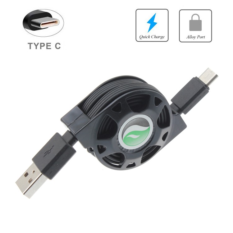 For Galaxy A05/A06/A07 - USB Cable Retractable Type-C Charger Power Cord gallery
