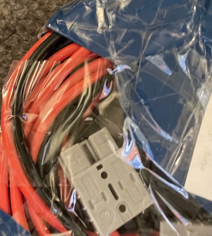 Anderson High Current Quality Connector 50A Extension Cable Red And Black